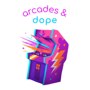 Arcades & Dope Retro Explosion Arcade and Retro, gaming, videogame, street inspired Design Design