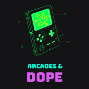 Arcades & Dope! Gameboy Retro Edition! Gaming, 90's, Street, Disco Theme Design