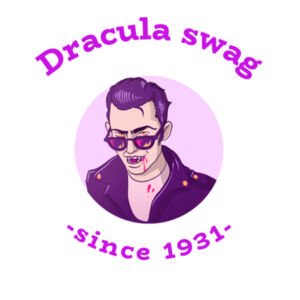 Dracula Swag! Since 1931! Fantasy, Dracula, Vampire, Retro, 90s, Arcade, Monster, Halloween, Cool Design Design