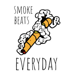 Smoke Beats Everyday! Weed and Music Street Inspired Design