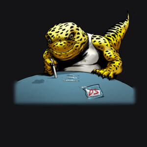 Gangster Leopard Gecko Design